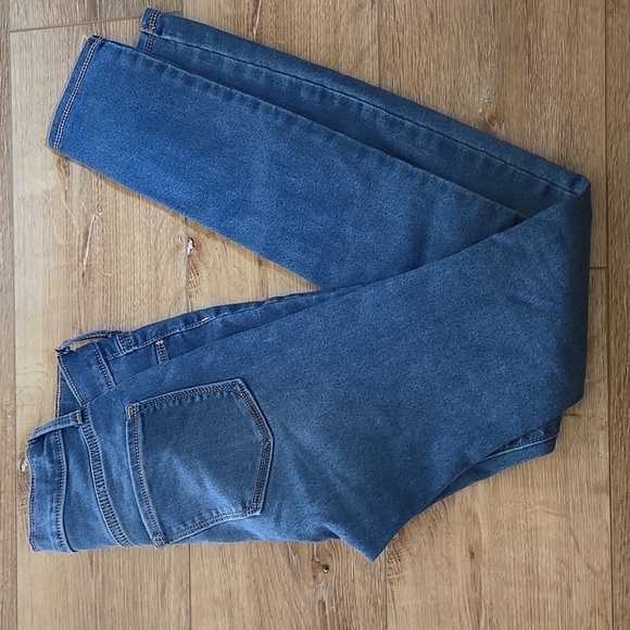 Old navy size 16 blue jeans denim girls adjustable waist ballerina style - Picture 1 of 16